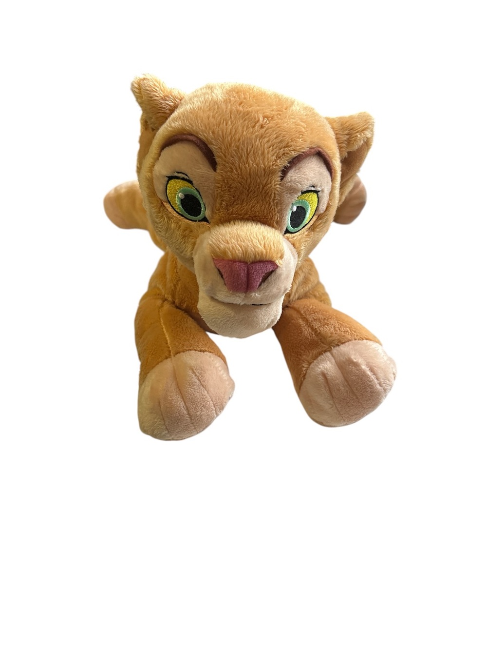 Disney Simba Plush Lion Cub - Tan, Cream & Pink Accents